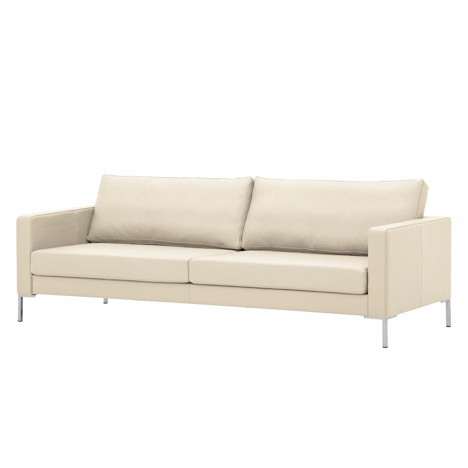 Fredriks Sofa Portobello (3-Sitzer) Echtleder - Echtleder Gad: Creme - Eckig 1 Fredriks Sofa Portobello (3-Sitzer) Echtleder - Echtleder Gad: Creme - Eckig