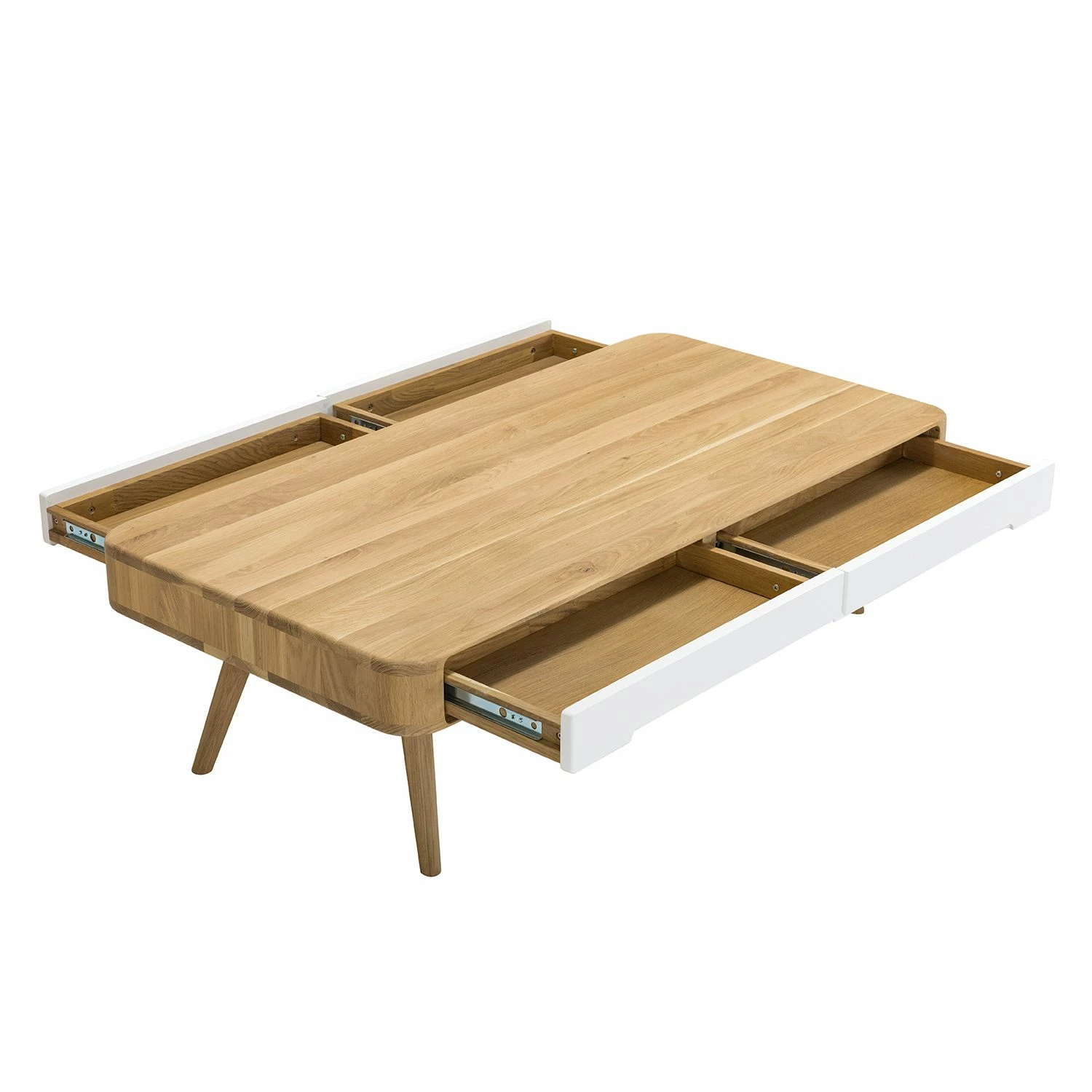 Studio Copenhagen Couchtisch Loca II - Wildeiche teilmassiv - Wildeiche / Weiß 11 Studio Copenhagen Couchtisch Loca II - Wildeiche teilmassiv - Wildeiche / Weiß – Bild 11