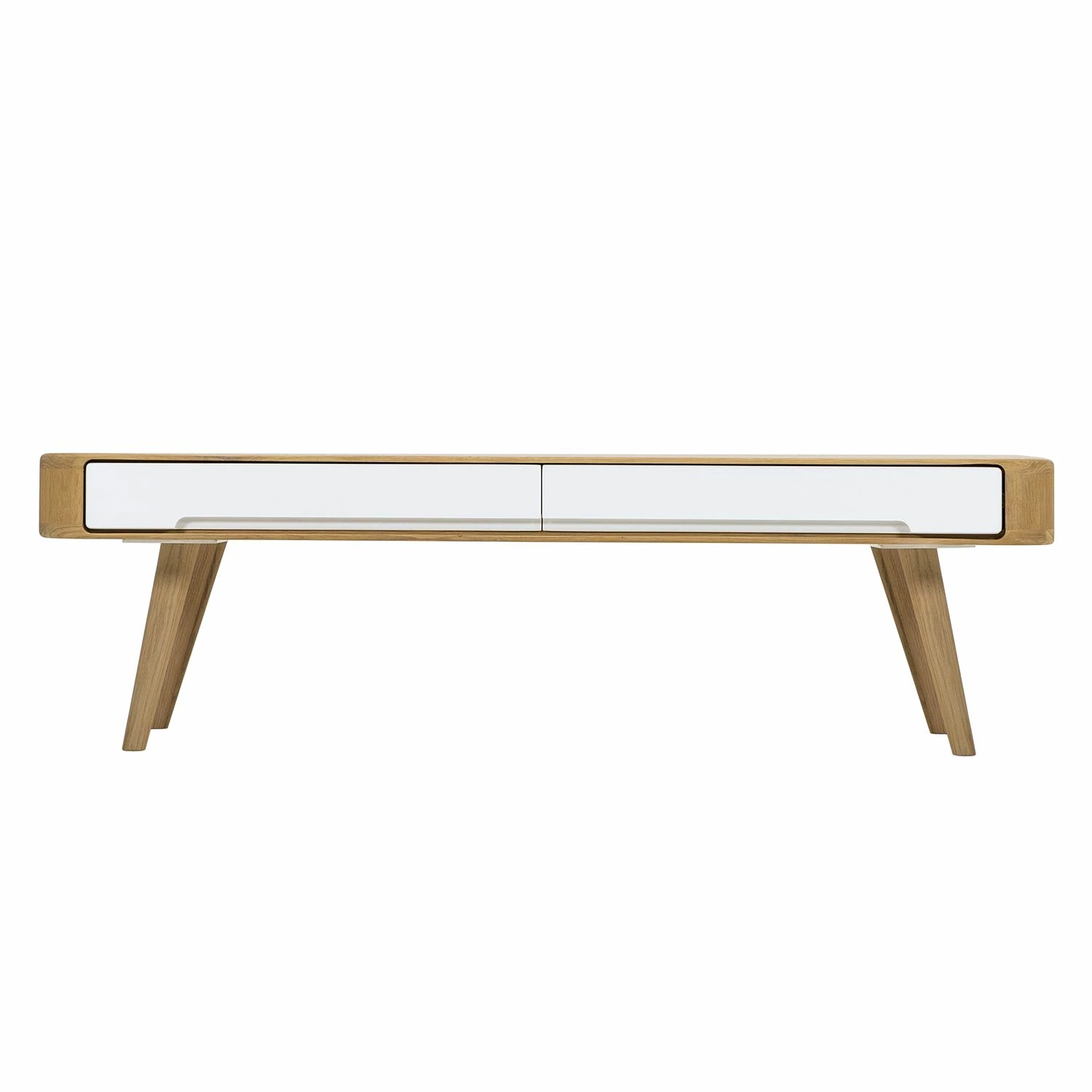 Studio Copenhagen Couchtisch Loca II - Wildeiche teilmassiv - Wildeiche / Weiß 4 Studio Copenhagen Couchtisch Loca II - Wildeiche teilmassiv - Wildeiche / Weiß – Bild 4