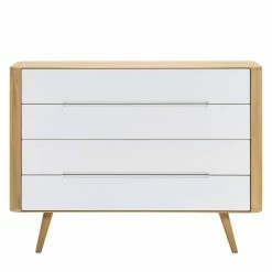 Studio Copenhagen Kommode Loca II - Wildeiche teilmassiv - Weiß / Wildeiche -Wohnzimmermöbel boutique en ligne 1000005209 80 GALLERYIMAGES P000000001000005209