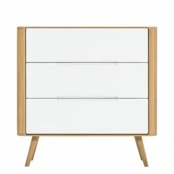 Studio Copenhagen Kommode Loca IV - Wildeiche teilmassiv - Weiß / Wildeiche -Wohnzimmermöbel boutique en ligne 1000005213 30 GALLERYIMAGES P000000001000005213