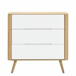 Studio Copenhagen Kommode Loca IV - Wildeiche teilmassiv - Weiß / Wildeiche -Wohnzimmermöbel boutique en ligne 1000005213 80 GALLERYIMAGES P000000001000005213