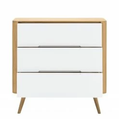 Studio Copenhagen Kommode Loca IV - Wildeiche teilmassiv - Weiß / Wildeiche -Wohnzimmermöbel boutique en ligne 1000005213 90 GALLERYIMAGES P000000001000005213