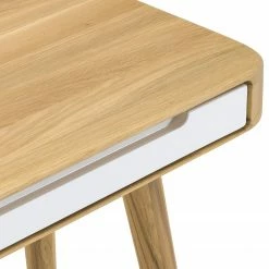 Studio Copenhagen Konsolentisch Loca - Wildeiche teilmassiv - Weiß / Wildeiche -Wohnzimmermöbel boutique en ligne 1000005214 110 GALLERYIMAGES P000000001000005214