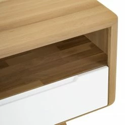 Studio Copenhagen TV-Lowboard Loca IV - Weiß / Wildeiche -Wohnzimmermöbel boutique en ligne 1000005415 140 GALLERYIMAGES P000000001000005415