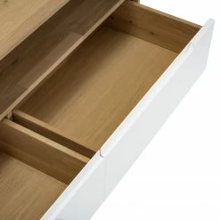 Studio Copenhagen TV-Lowboard Loca IV - Weiß / Wildeiche -Wohnzimmermöbel boutique en ligne 1000005415 150 GALLERYIMAGES P000000001000005415