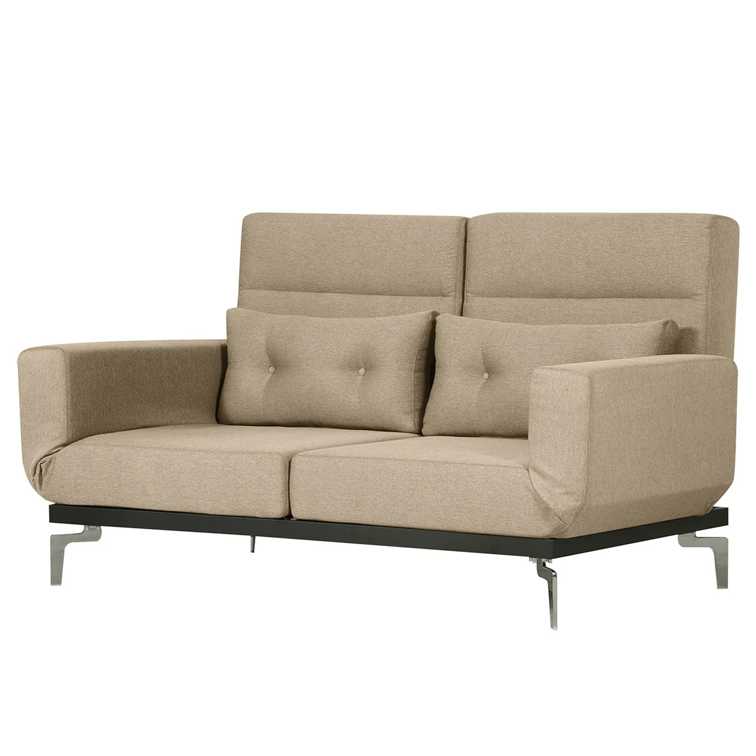 Fredriks Schlafsofa Robertson Webstoff - Stoff Parsa: Beige-Grau 1 Fredriks Schlafsofa Robertson Webstoff - Stoff Parsa: Beige-Grau