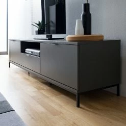 Studio Copenhagen TV-Lowboard Harma - Dunkelgrau -Wohnzimmermöbel boutique en ligne 1000007083 181026 16371304 MOOD GALLERYIMAGES P000000001000007083 mood