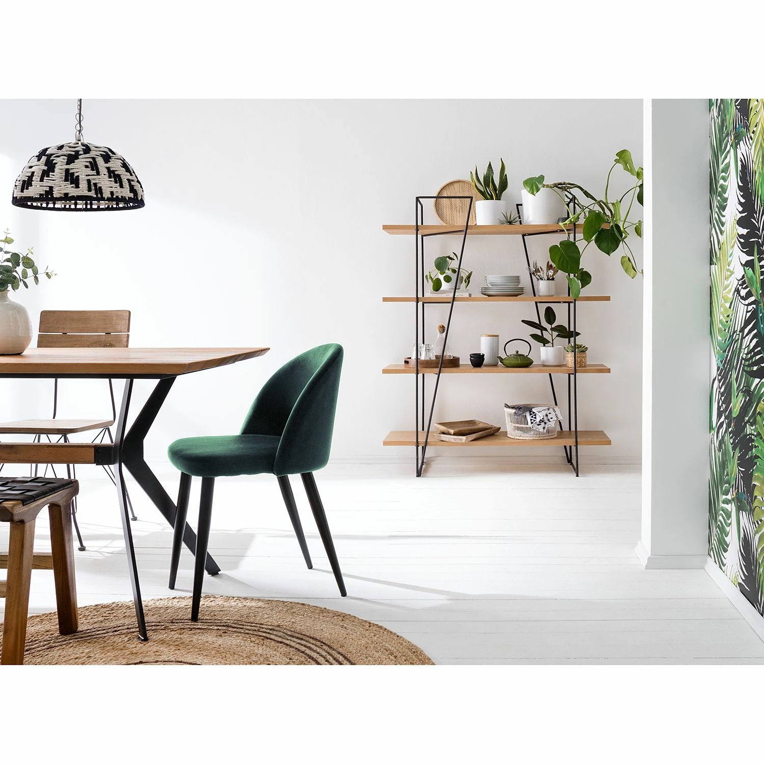 Studio Copenhagen Regal Anadyr - Schwarz / Esche 3 Studio Copenhagen Regal Anadyr - Schwarz / Esche – Bild 3