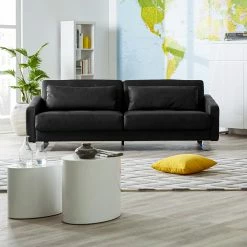 Loftscape Schlafsofa Club - Kunstleder Schwarz 13 Loftscape Schlafsofa Club - Kunstleder Schwarz -Wohnzimmermöbel boutique en ligne 1000007585 200224 15342500033 MOOD DETAILS P000000001000007585 mood