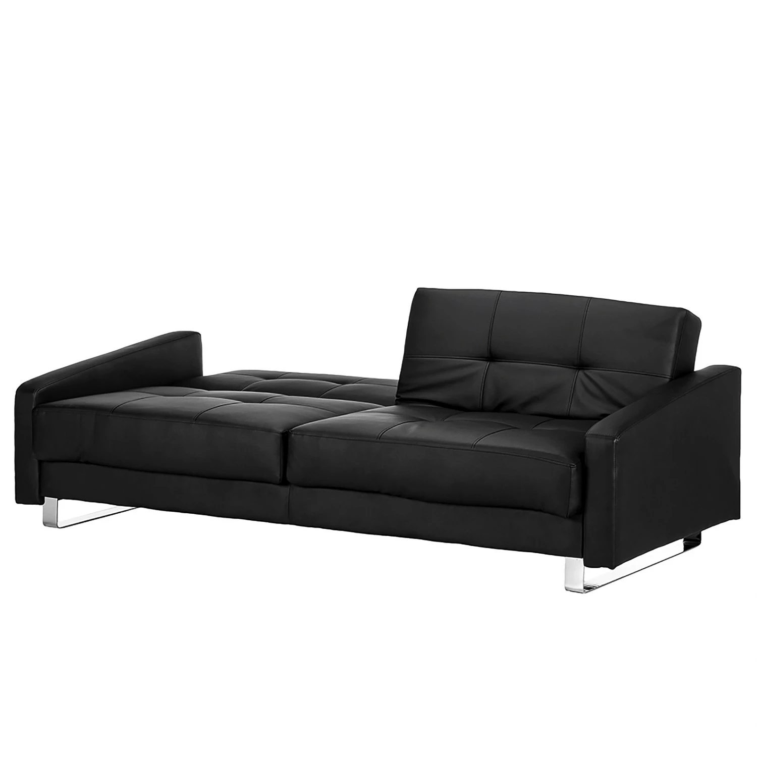 Loftscape Schlafsofa Club - Kunstleder Schwarz 7 Loftscape Schlafsofa Club - Kunstleder Schwarz – Bild 7