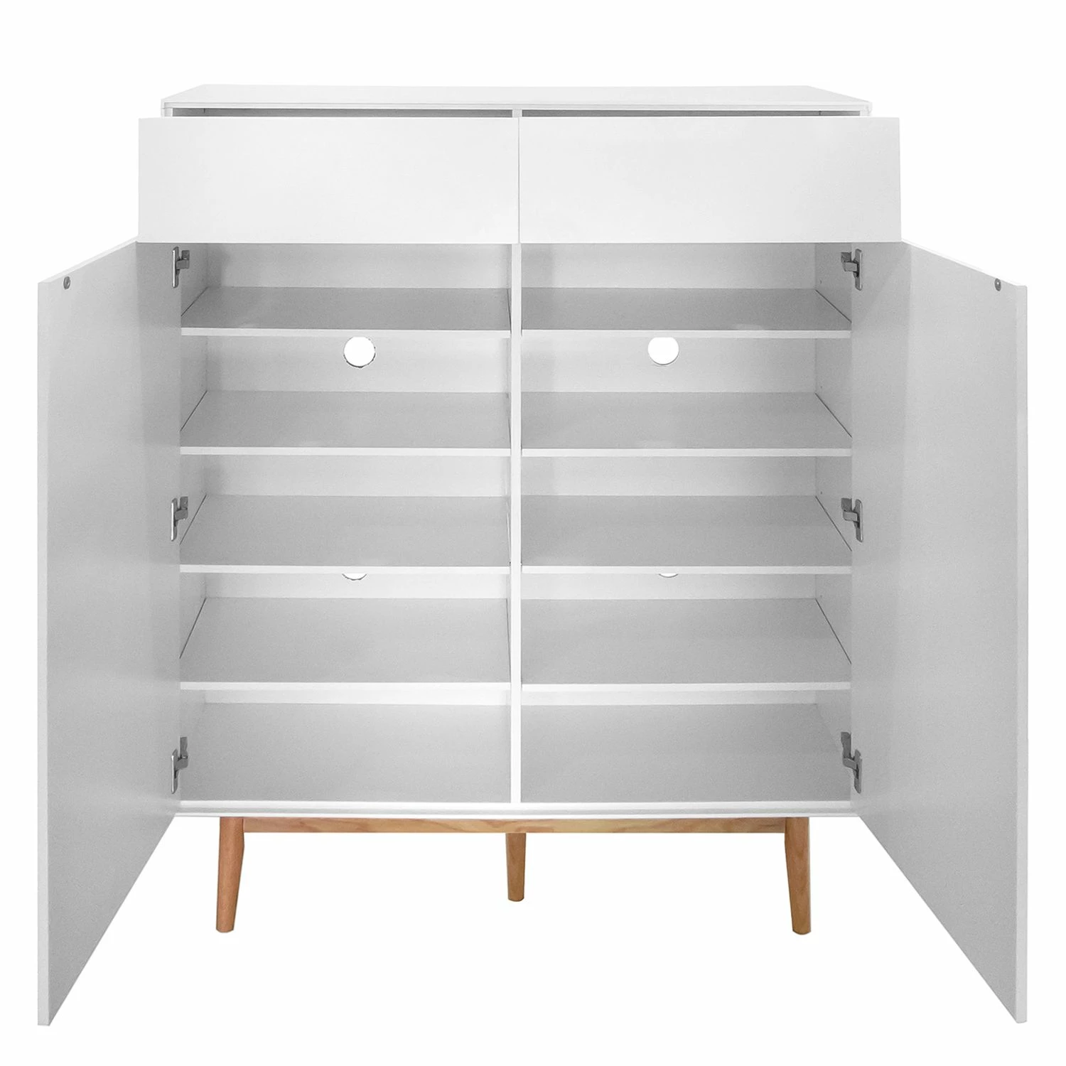 Mørteens Schuhkommode Lindholm II - Weiß 7 Mørteens Schuhkommode Lindholm II - Weiß – Bild 7