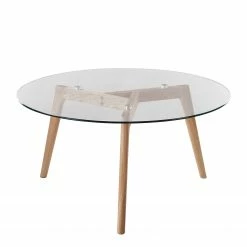 Mørteens Couchtisch Forsby - Glas / Eiche massiv -Wohnzimmermöbel boutique en ligne 1000008509 210323 15100200006 DETAILS P000000001000008509