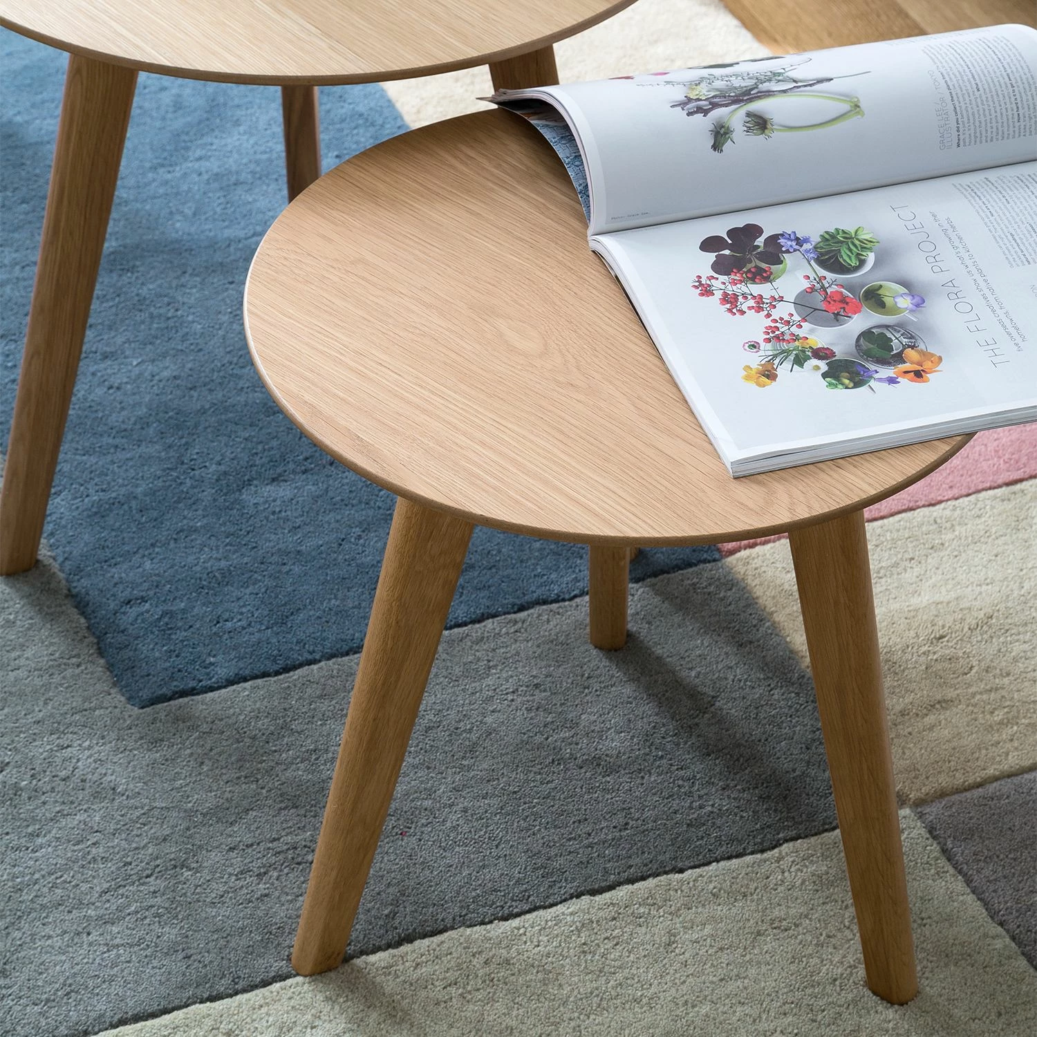 Mørteens Beistelltisch-Set Nilla III (2-teilig) - Eiche teilmassiv 6 Mørteens Beistelltisch-Set Nilla III (2-teilig) - Eiche teilmassiv – Bild 6