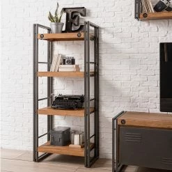 Ars manufacti Regal Manchester IV - Akazie massiv / Metall - Akazie / Anthrazit 19 Ars manufacti Regal Manchester IV - Akazie massiv / Metall - Akazie / Anthrazit -Wohnzimmermöbel boutique en ligne 1000008842 200430 15154400006 DETAILS P000000001000008842