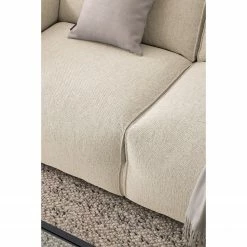 Studio Copenhagen 2-Sitzer Sofa HUDSON - Webstoff Saia: Beige -Wohnzimmermöbel boutique en ligne 1000009117 201130 15531600016 DETAILS P000000001000009117