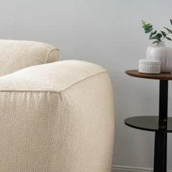 Studio Copenhagen 3-Sitzer Sofa HUDSON - Webstoff Saia: Beige -Wohnzimmermöbel boutique en ligne 1000009278 201130 15531900060 DETAILS P000000001000009278 1