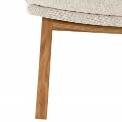 Studio Copenhagen Polsterhocker Garbo I Webstoff - Webstoff Saia: Beige - Eiche Dunkel - Eiche -Wohnzimmermöbel boutique en ligne 1000010371 180608 125858440 GALLERYIMAGES P000000001000010371