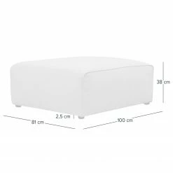 Studio Copenhagen Polsterhocker HUDSON - Echtleder Neka: Grau -Wohnzimmermöbel boutique en ligne 1000011010 220909 500 SKETCH DETAILS P000000001000011010 sketch