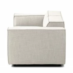 Sofa Kinx (2-Sitzer) Webstoff - Webstoff Milan: Altweiß - Keine Funktion -Wohnzimmermöbel boutique en ligne 1000011646 180619 155723238 GALLERYIMAGES P000000001000011646