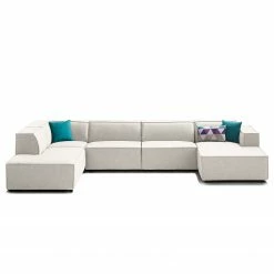 Wohnlandschaft Kinx Webstoff - Webstoff Milan: Altweiß - Longchair davorstehend rechts / Ottomane links 28 Wohnlandschaft Kinx Webstoff - Webstoff Milan: Altweiß - Longchair davorstehend rechts / Ottomane links -Wohnzimmermöbel boutique en ligne 1000011746 180619 1559191018 GALLERYIMAGES P000000001000011746