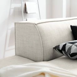 Wohnlandschaft Kinx Webstoff - Webstoff Milan: Altweiß - Longchair davorstehend rechts / Ottomane links 38 Wohnlandschaft Kinx Webstoff - Webstoff Milan: Altweiß - Longchair davorstehend rechts / Ottomane links -Wohnzimmermöbel boutique en ligne 1000011746 180619 1559211028 GALLERYIMAGES P000000001000011746