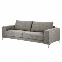 Fredriks Sofa Summer (3-Sitzer) - Webstoff Madu: Hellgrau