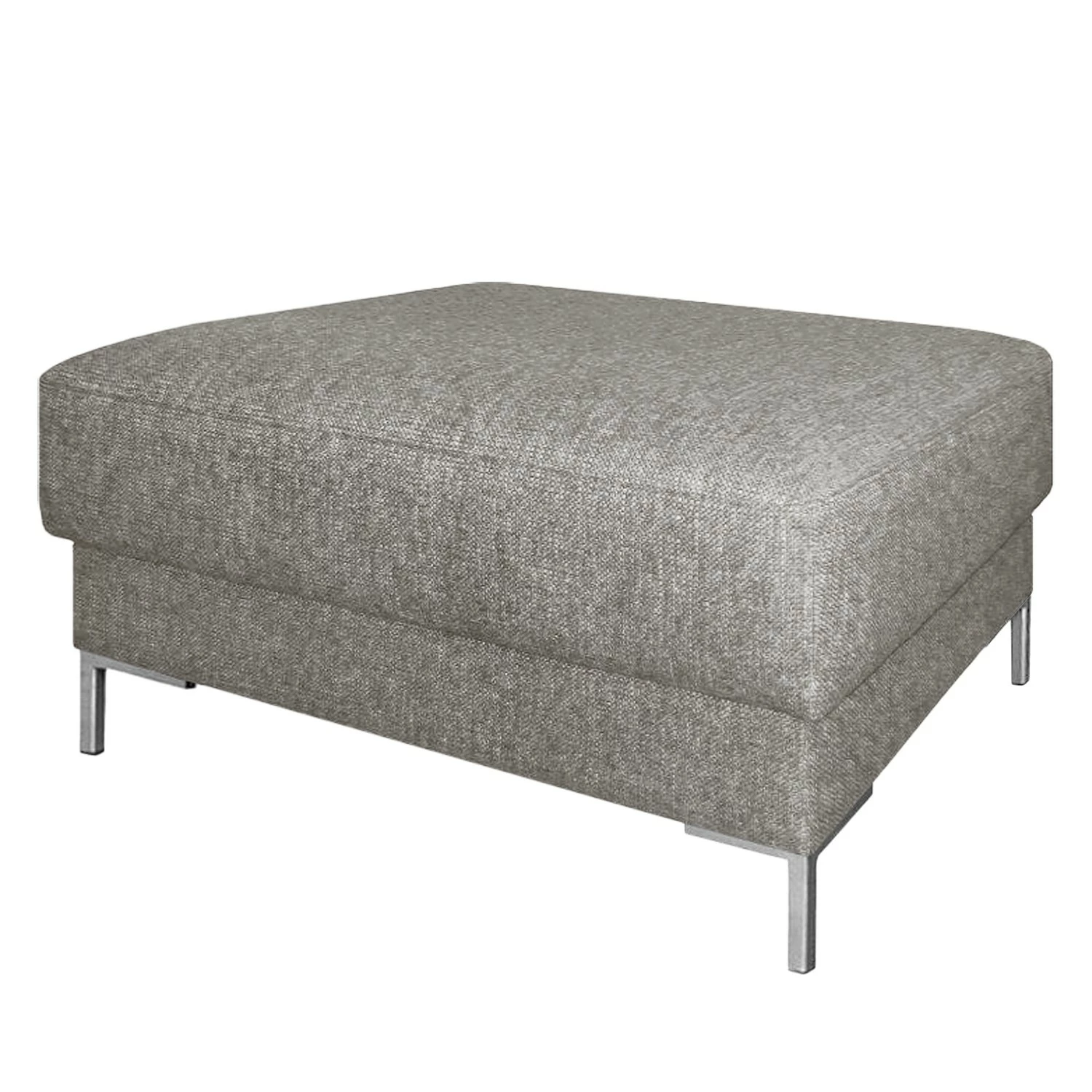 Fredriks Polsterhocker Summer - Webstoff Madu: Hellgrau 1 Fredriks Polsterhocker Summer - Webstoff Madu: Hellgrau