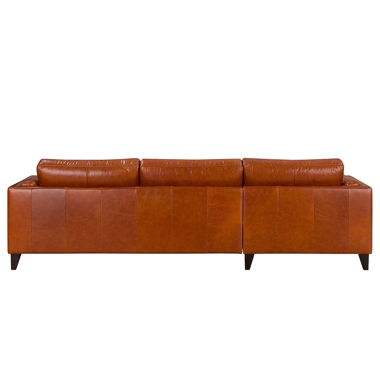 Ars Natura Ecksofa Clonee - Echtleder - Rehbraun - Longchair davorstehend links 4 Ars Natura Ecksofa Clonee - Echtleder - Rehbraun - Longchair davorstehend links – Bild 4