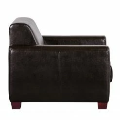 Maison Belfort Sofa Fragola (2-Sitzer) - Echtleder Dunkelbraun -Wohnzimmermöbel boutique en ligne 1000015215 210901 14170700013 DETAILS P000000001000015215