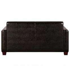 Maison Belfort Sofa Fragola (2-Sitzer) - Echtleder Dunkelbraun -Wohnzimmermöbel boutique en ligne 1000015215 210901 14170700014 DETAILS P000000001000015215