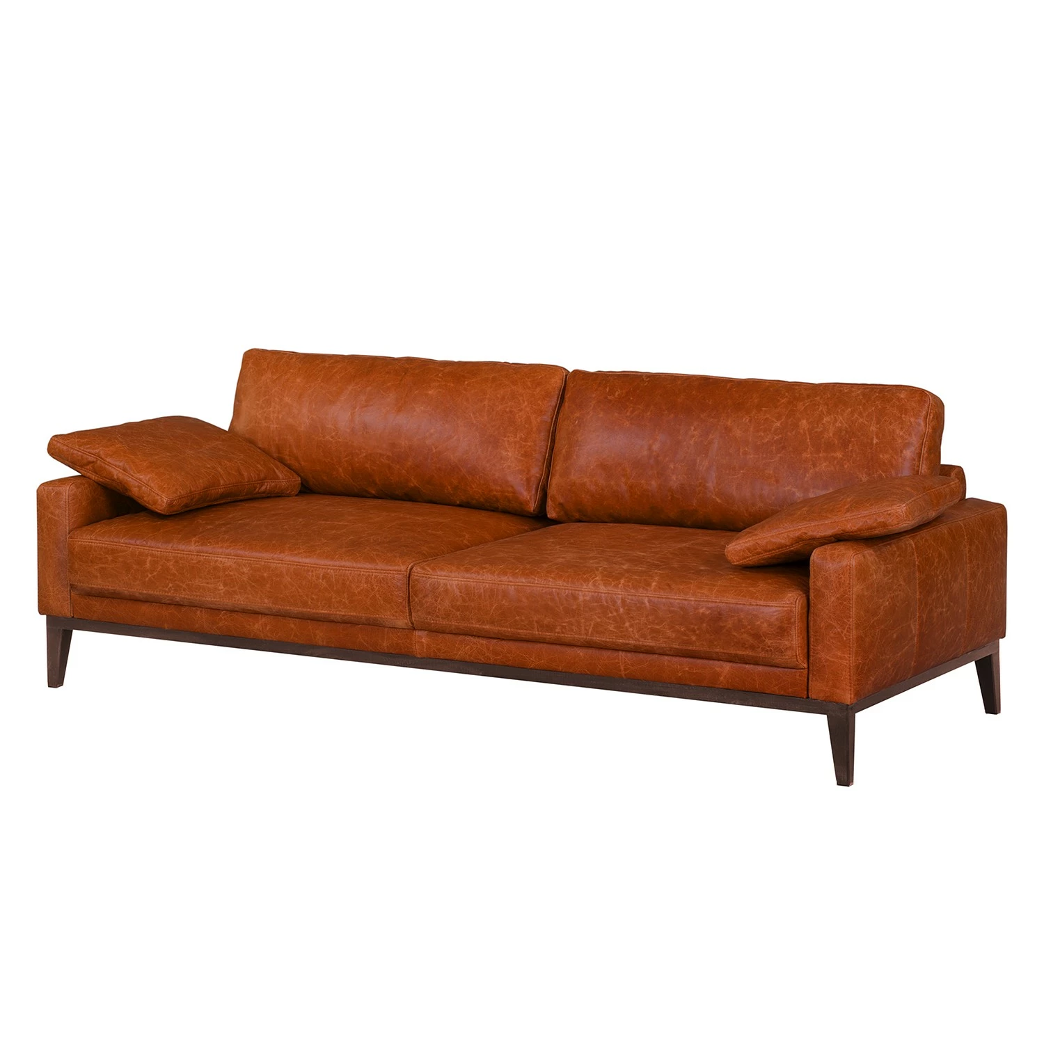 Ars manufacti Sofa Horley (3-Sitzer) Echtleder - Vintage Cognac 1 Ars manufacti Sofa Horley (3-Sitzer) Echtleder - Vintage Cognac