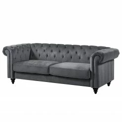 Jack & Alice Sofa Missoula (3-Sitzer) - Dunkelgrau