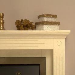 Montreux Elektrokamin Washington - Creme/Beige marmoriert -Wohnzimmermöbel boutique en ligne 1000017424 220614 050 DETAILS P000000001000017424