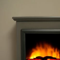 Montreux Elektrokamin Waldhof - Tulpenbaumholz teilmassiv - Grau -Wohnzimmermöbel boutique en ligne 1000017447 220614 073 DETAILS P000000001000017447