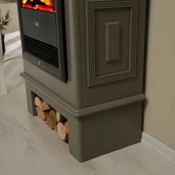 Montreux Elektrokamin Waldhof - Tulpenbaumholz teilmassiv - Grau -Wohnzimmermöbel boutique en ligne 1000017447 220614 080 DETAILS P000000001000017447