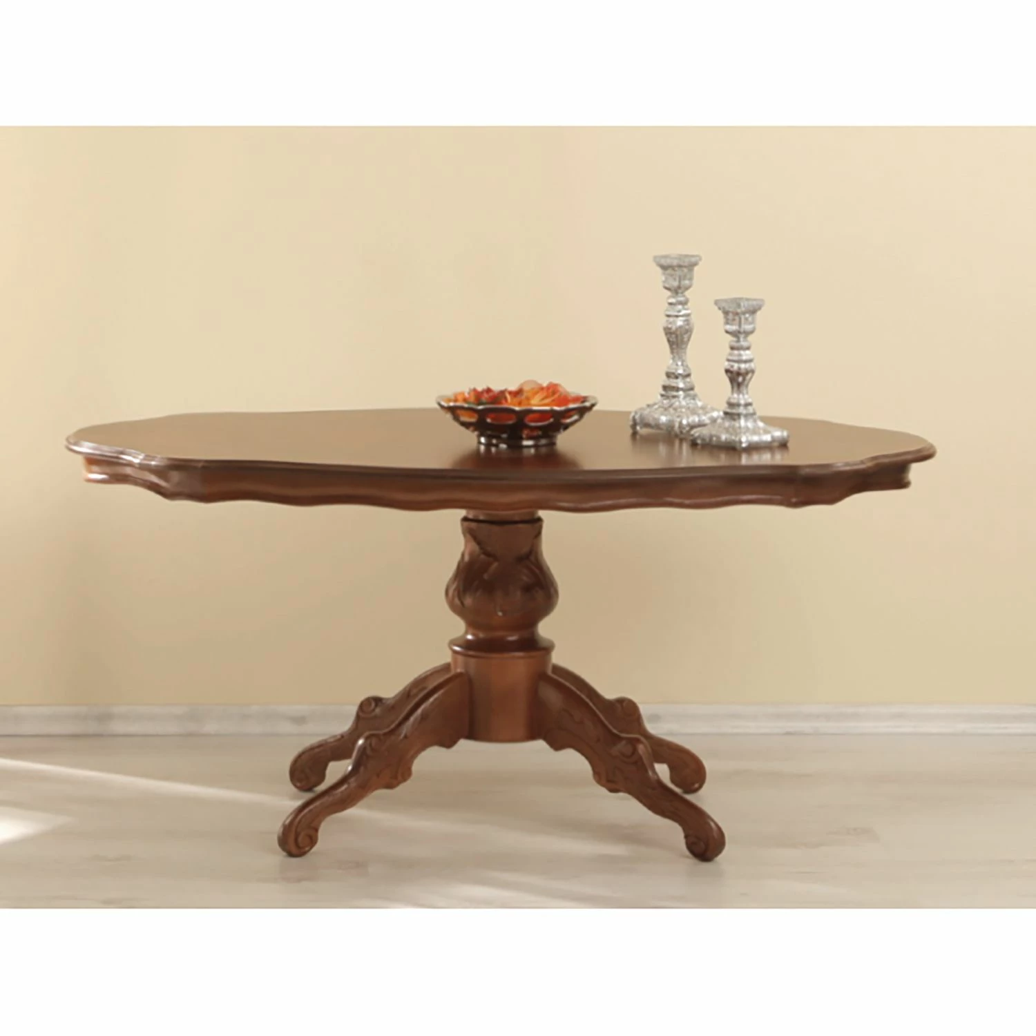 Montreux Couchtisch Romano II - Ayous teilmassiv - Antikbraun 3 Montreux Couchtisch Romano II - Ayous teilmassiv - Antikbraun – Bild 3