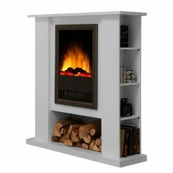 Montreux Elektrokamin Marilyn - Brilliantweiß