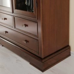 Montreux Vitrinenschrank Siena - Ayous teilmassiv - Antikbraun 23 Montreux Vitrinenschrank Siena - Ayous teilmassiv - Antikbraun -Wohnzimmermöbel boutique en ligne 1000017527 080 GALLERYIMAGES P000000001000017527