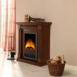 Montreux Elektrokamin Lomba - Nußbaumfarbig antik mit Wurzelfurnier -Wohnzimmermöbel boutique en ligne 1000017563 220614 021 MOOD DETAILS P000000001000017563 mood