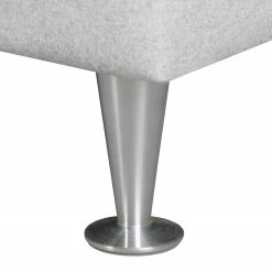 Fredriks Wohnlandschaft Arietta I Webstoff - Platingrau - Longchair davorstehend rechts / Ottomane links -Wohnzimmermöbel boutique en ligne 1000021419 180629 09084234 GALLERYIMAGES P000000001000021419