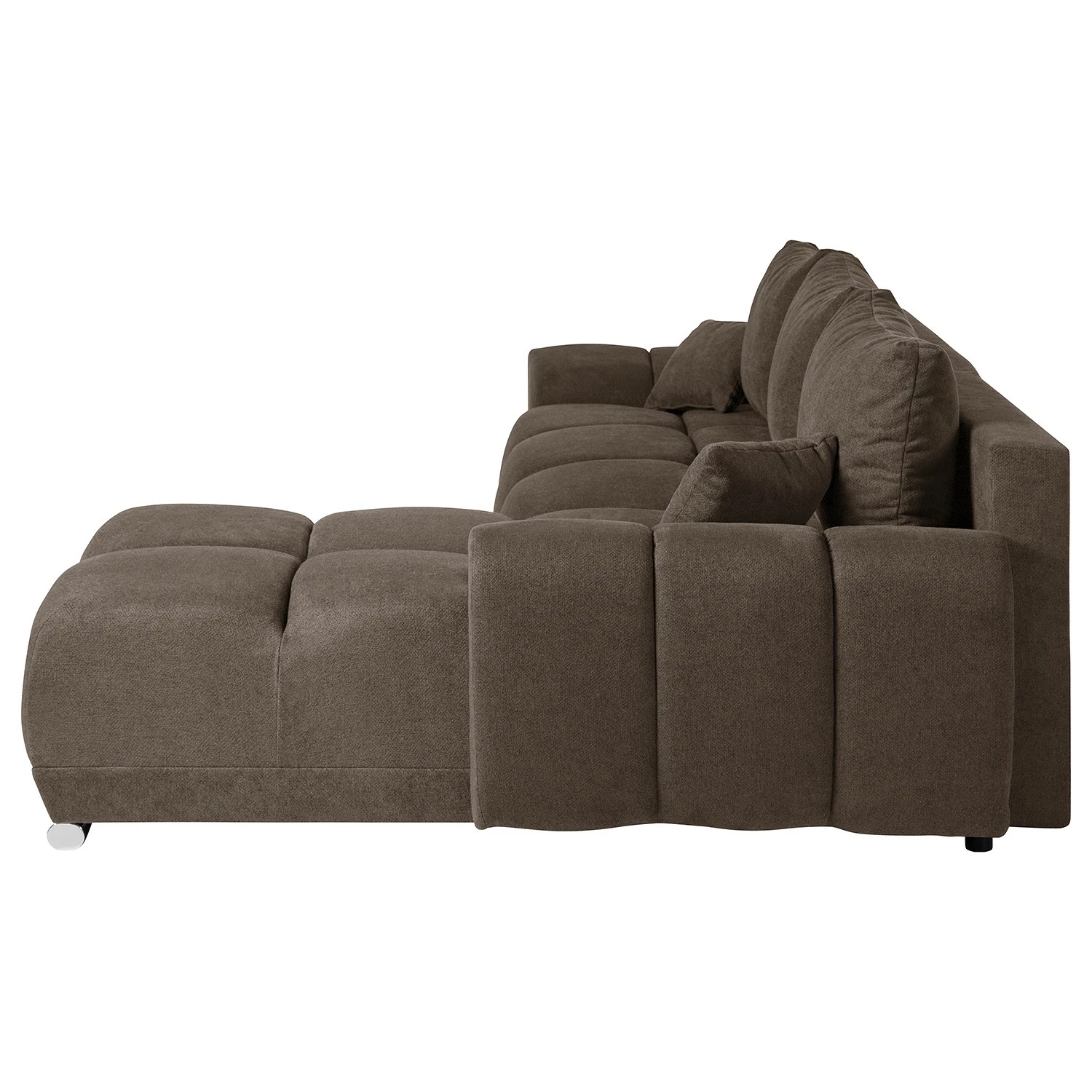 Fredriks Ecksofa Westwell (mit Schlaffunktion) - Microfaser Bobil: Braungrau 10 Fredriks Ecksofa Westwell (mit Schlaffunktion) - Microfaser Bobil: Braungrau – Bild 10