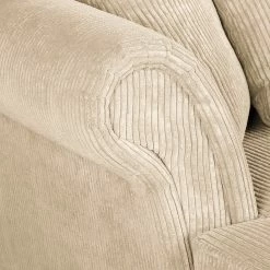 Maison Belfort Ecksofa Colares Cord - Creme - Longchair davorstehend links -Wohnzimmermöbel boutique en ligne 1000022157 210506 17471500049 DETAILS P000000001000022157