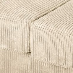 Maison Belfort Ecksofa Colares Cord - Creme - Longchair davorstehend links -Wohnzimmermöbel boutique en ligne 1000022157 210506 17471500052 DETAILS P000000001000022157