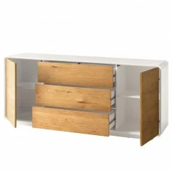Mørteens Sideboard Boge - Asteiche / Matt Weiß -Wohnzimmermöbel boutique en ligne 1000027350 200811 13492200026 DETAILS P000000001000027350
