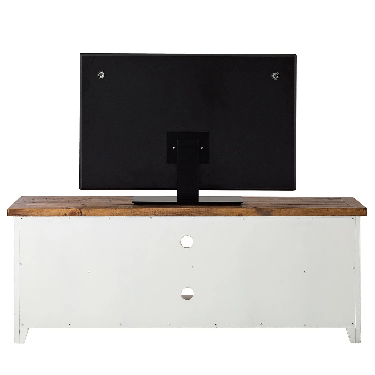 Maison Belfort TV-Lowboard Balignton - Weiß 6 Maison Belfort TV-Lowboard Balignton - Weiß – Bild 6