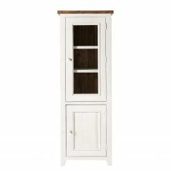 Maison Belfort Standvitrine Balignton I - Weiß -Wohnzimmermöbel boutique en ligne 1000027365 211116 12451600055 DETAILS P000000001000027365