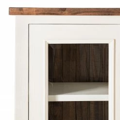 Maison Belfort Standvitrine Balignton I - Weiß -Wohnzimmermöbel boutique en ligne 1000027365 211116 12452800079 DETAILS P000000001000027365