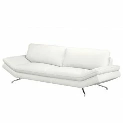 Loftscape Sofa Sharon (2,5-Sitzer) Echtleder Weiß - Keine Funktion