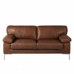 Ars manufacti Sofa Parlin (2,5-Sitzer) Echtleder - Mokka -Wohnzimmermöbel boutique en ligne 1000030627 181108 11465827 GALLERYIMAGES P000000001000030627